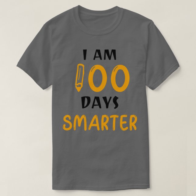 T-SHIRT J'AI 100 JOURS PLUS INTELLIGENT (Design devant)