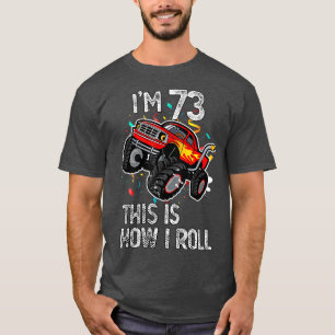 T-shirt J'ai 73 ans C'est comme ça que je roule 73ème Anni