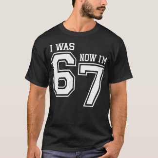 T-shirt J'ai 7 Ans Anniversaire J'étais 6 Maintenant J'ai