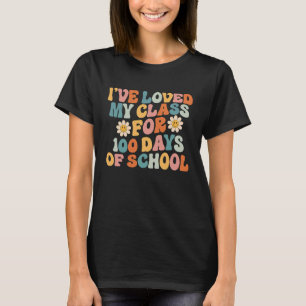 T-shirt J'ai aimé ma classe pendant 100 jours d'école 100e