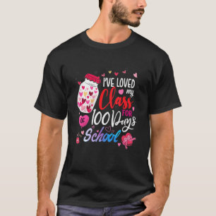 T-shirt J'ai aimé Ma Classe Pour 100 Jours D'École 100e D