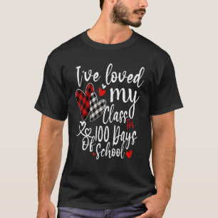 T-shirt J'ai aimé ma classe pour les 100 jours d'école 100