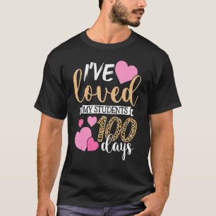 T-shirt J'ai aimé mes élèves 100 jours de professeur d'éco