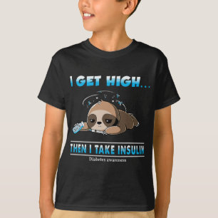 T-shirt J'ai atteint un niveau élevé puis je suis sensibil