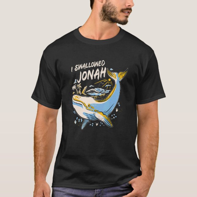 T-shirt J'ai avalé Jonah Jonah 117 (Devant)