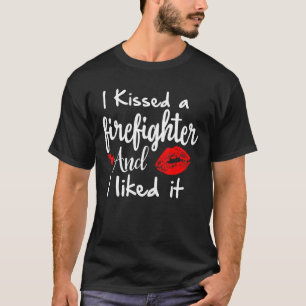 T-shirt J'Ai Baisé Un Pompier Et J'Ai Aimé Ça Amusant Feu