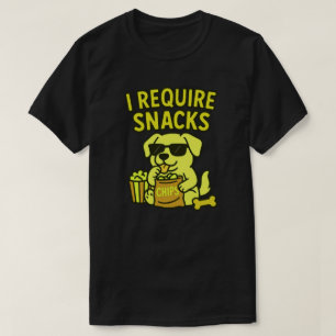 T-SHIRT J'AI BESOIN DE SNACKS