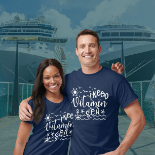 T-shirt J'ai besoin de vitamine mer