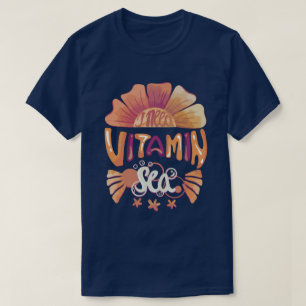 T-shirt J'Ai Besoin De Vitamine Mer : Échappement De Couch