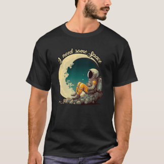 T-shirt J'Ai Besoin D'Espace - Conception D'Astronautes