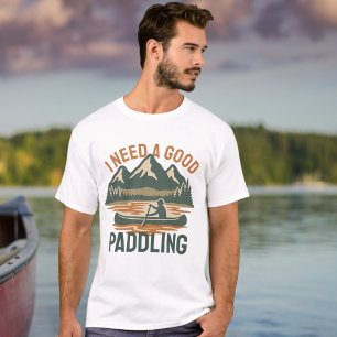 T-shirt J'ai besoin d'un bon Humour Kayaking à la barque