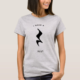 T-shirt J'ai besoin d'un musicien de repos Humour de musiq