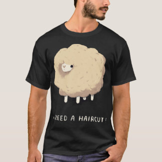 T-shirt J'Ai Besoin D'Une Coupe De Cheveux ! Moutons surél