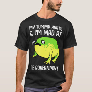T-shirt J'Ai Blessé Ma Tumée Et J'Ai Mal À La Grenouille D