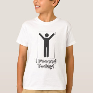 T-shirt J'ai caca aujourd'hui