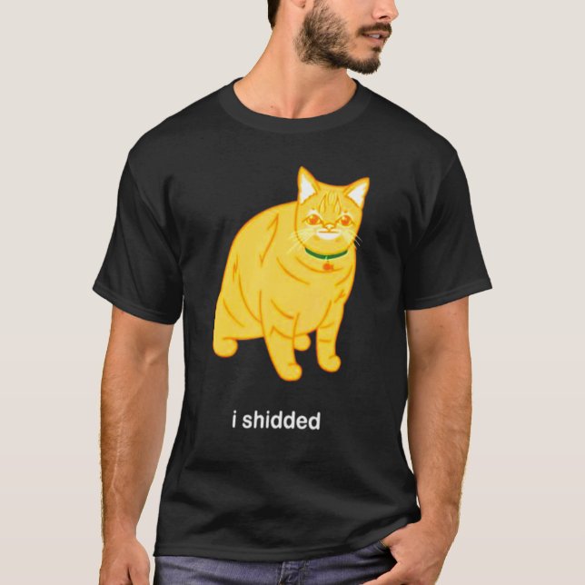 T-shirt J'ai caché le mème de chat (Devant)