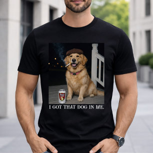 T-shirt J'ai Ce Chien En Moi, Mème Drôle de Golden Retriev