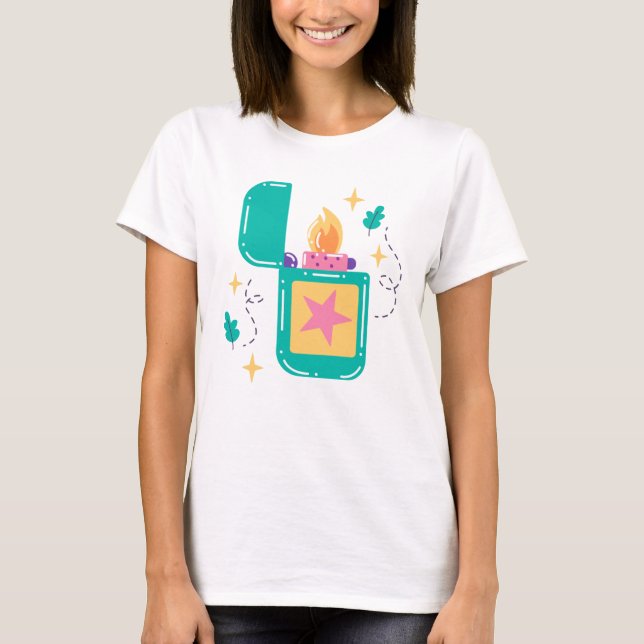 T-shirt j'ai chaud (Devant)