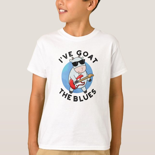 T-shirt J'ai chéri Le blues drôle Animal Pun (Devant)