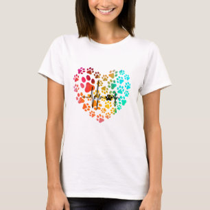 T-shirt J'Ai Coeur Mon Chien Dachshund