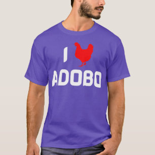T-SHIRT J'AI COEUR POULET ADOBO