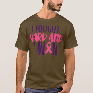 T-shirt J'ai combattu dur et j'ai gagné