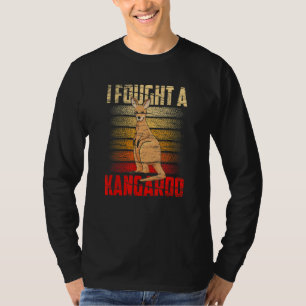 T-shirt J'Ai Combattu Un Animal Kangourou Kangaroos Austra