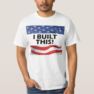 T-shirt J'ai construit ceci !