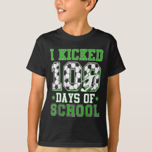 T-shirt J'Ai Couché 100 Jours De Football Scolaire 100E Jo