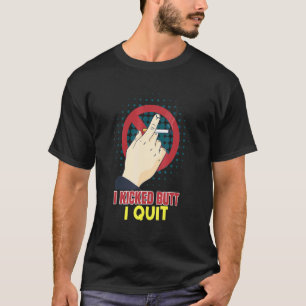 T-shirt J'Ai Couché Mais J'Ai Cessé De Fumer Cessatio Quit