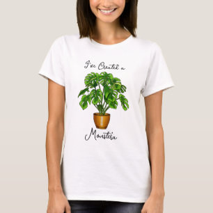 T-shirt J'ai créé un Monstera