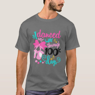 T-shirt J'Ai Dansé En 100 Jours De Danse Scolaire