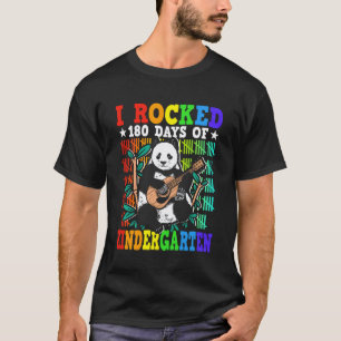 T-shirt J'ai déchiré en maternelle Panda guitare mignon De