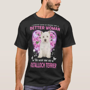 T-shirt J'Ai Demandé À Dieu De Me Faire Une Meilleure Femm