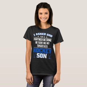 T-shirt J'ai demandé à un dieu un associé - dedans - crime