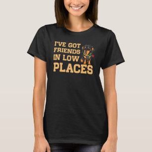 T-shirt J'ai des amis dans les endroits faibles Saucisse D