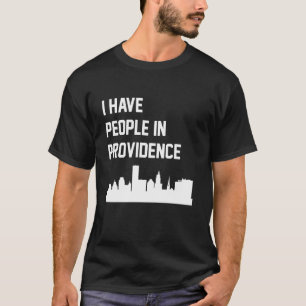 T-shirt J'ai des gens à Providence Rhode Island
