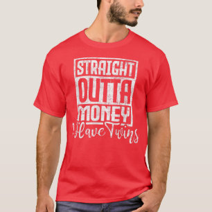 T-shirt J'ai des jumeauxPapa jumeau Maman jumelle Père Mèr