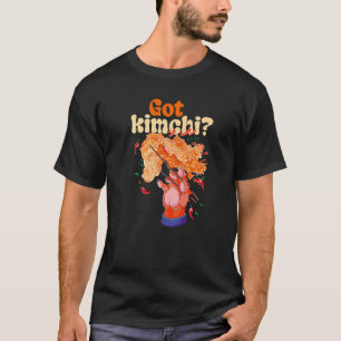 T-shirt J'Ai Des Kimchi Épicés Pour Manger De La Nourritur