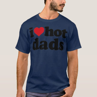 T-shirt J'ai des papas chauds du coeur
