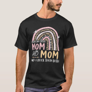 T-shirt J'Ai Deux Titres Maman