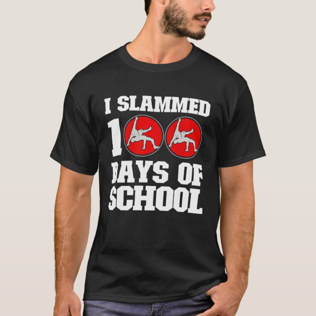 T-shirt J'Ai Éclaté 100 Jours De Lutte Scolaire 100E Jour  (Devant)