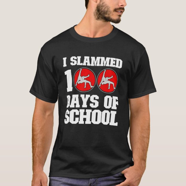 T-shirt J'Ai Éclaté 100 Jours De Lutte Scolaire 100E Jour  (Devant)