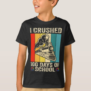 T-shirt J'ai écrasé 100 jours d'écoliers 