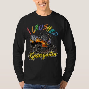 T-shirt J'ai écrasé jardin d'enfants Pré K Enfants Monster