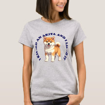 J'ai embrassé un chiot Akita