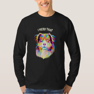 T-shirt J'ai entendu ce jeu de mots sur l'animal de berger