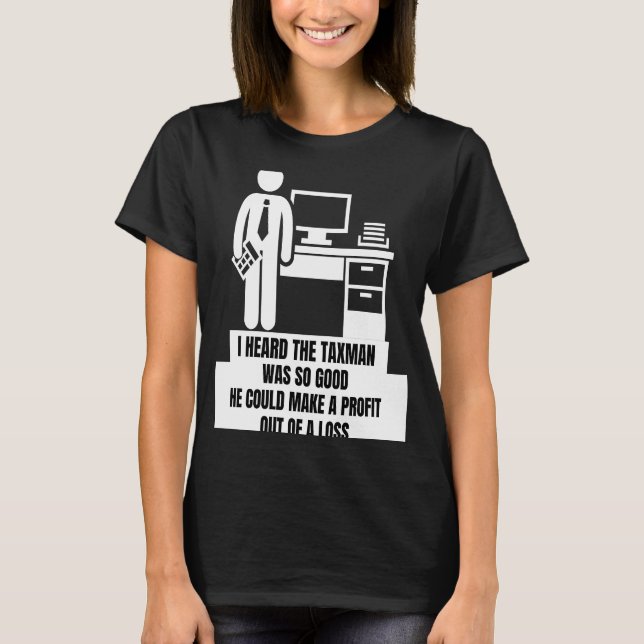 T-shirt J'ai entendu dire que l'homme de taxi était si bon (Devant)
