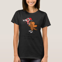 J'ai entendu le Père Noël descendre la dinde anti