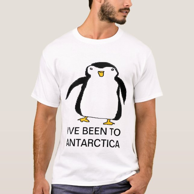 T-SHIRT J'AI ÉTÉ EN ANTARCTIQUE (Devant)
